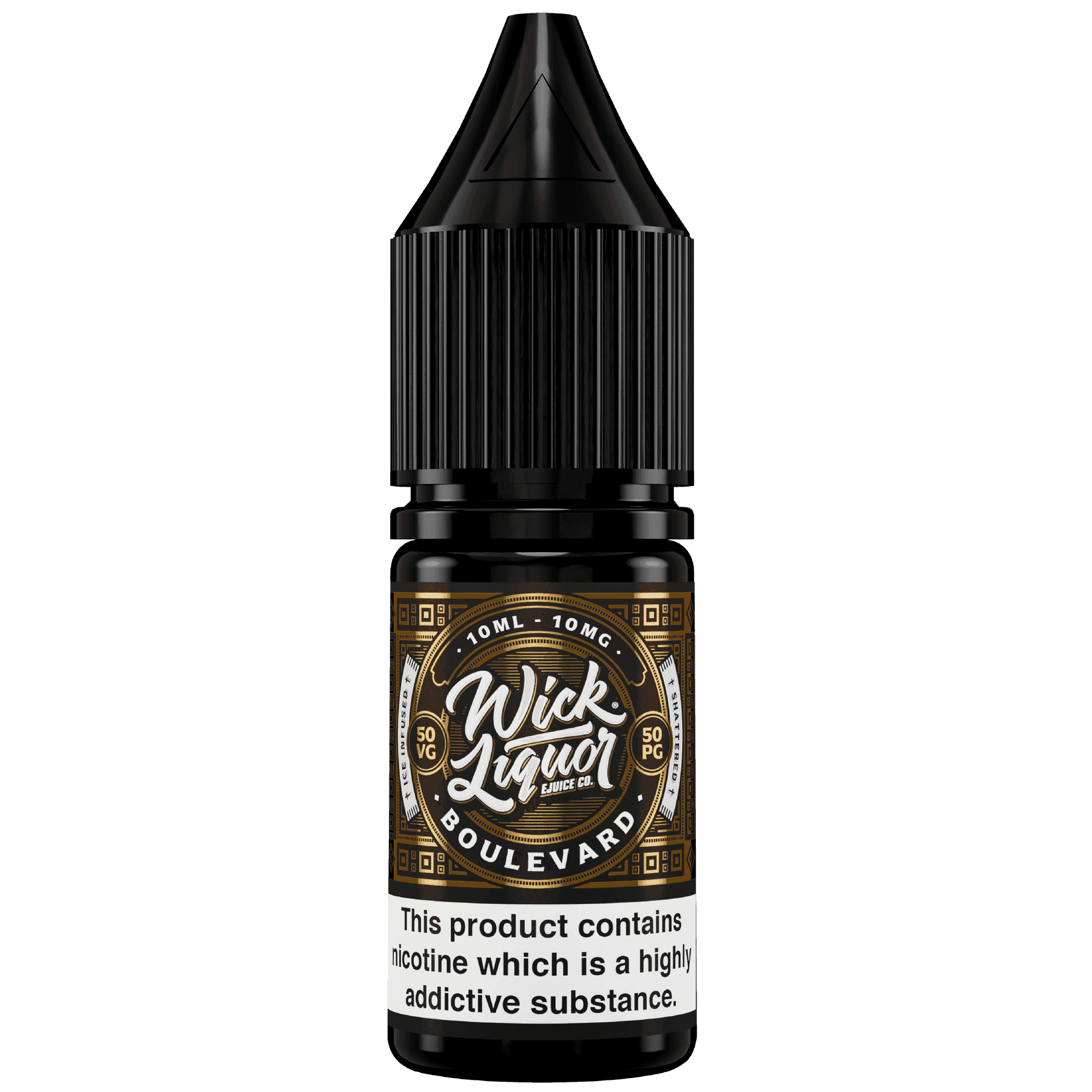 BOULEVARD SHATTERED 10ML NIC SALT BY WICK LIQUOR - 10MG | 20MG - Vapeslough