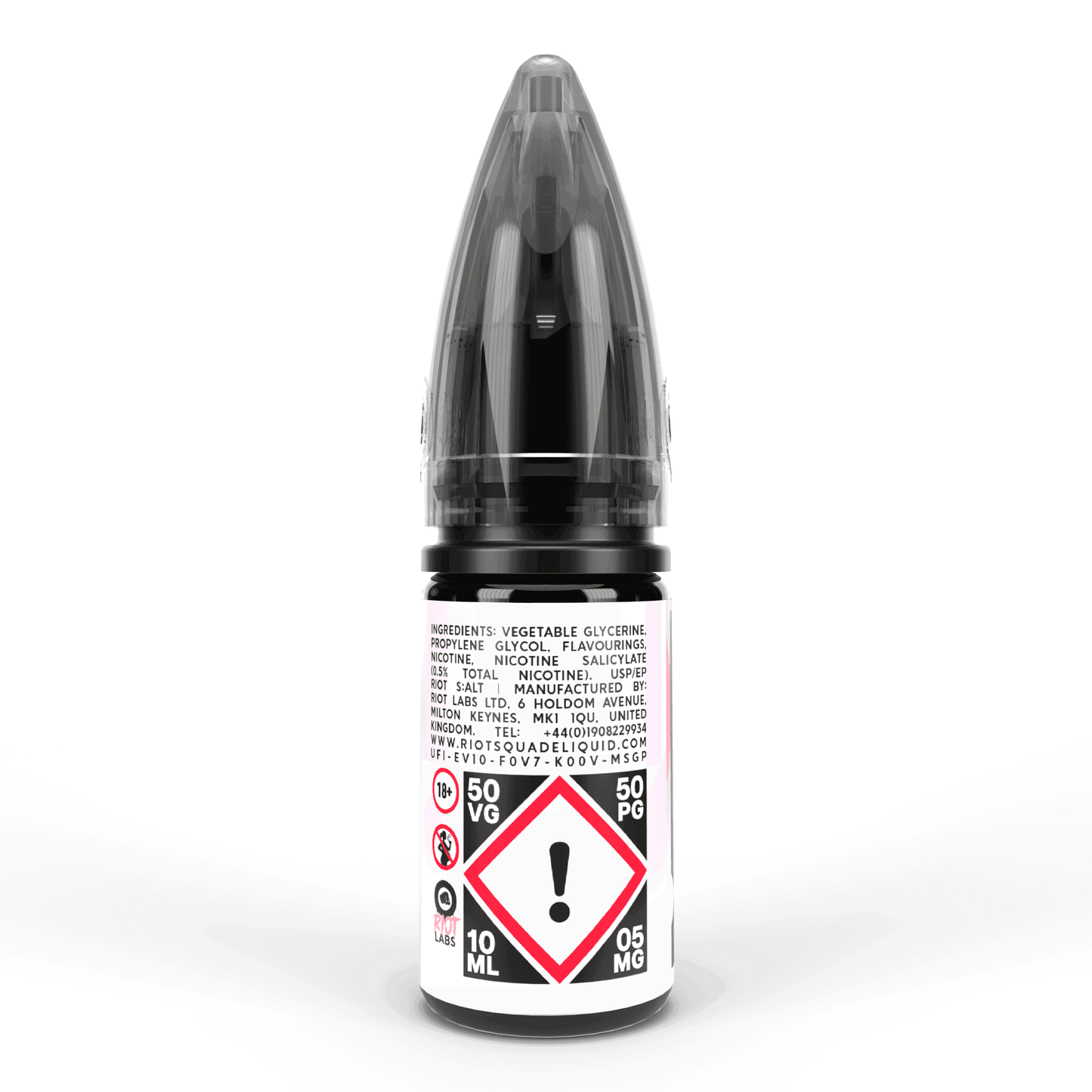 BUBBLEGUM 10ML NIC SALT E-LIQUID - 5MG | 10MG | 20MG BY RIOT SQUAD - Vapeslough