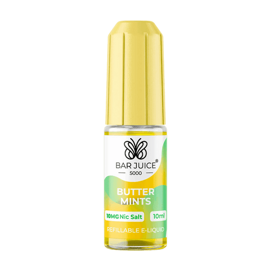 BUTTER MINT 10ML E LIQUID NICOTINE SALT BY BAR JUICE 5000 - 5MG|10MG|20MG - Vapeslough