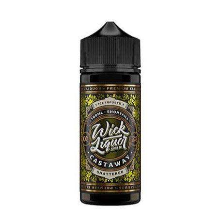 CASTAWAY SHATTERED 100ML SHORT FILL BY WICK LIQUOR - Vapeslough