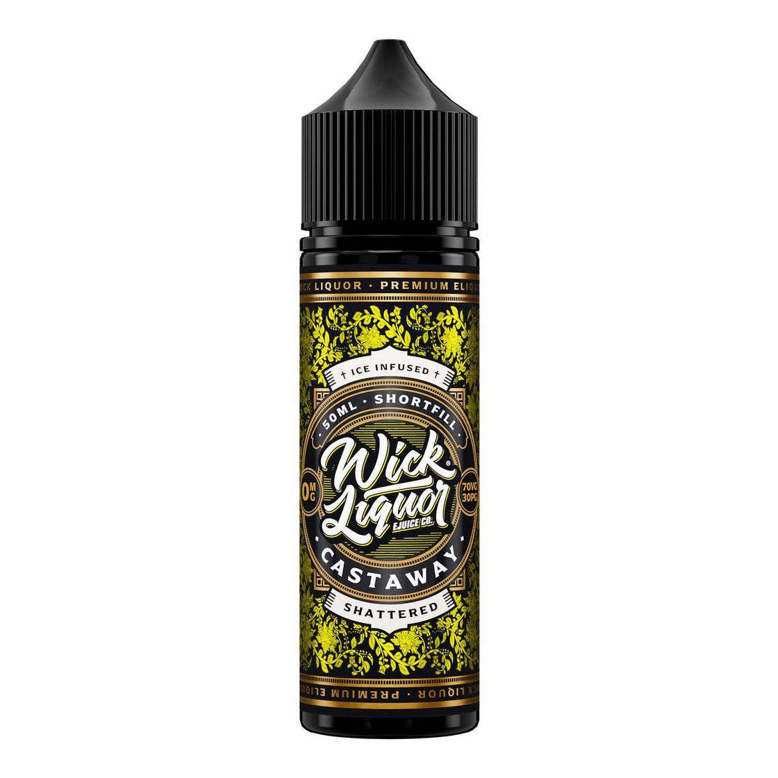 CASTAWAY SHATTERED 50ML SHORT FILL BY WICK LIQUOR - Vapeslough