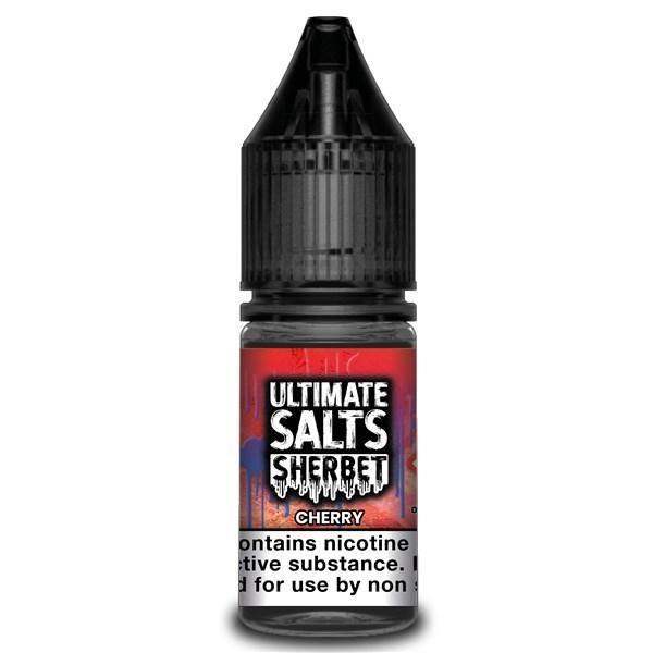 CHERRY 10ML NIC SALT - 20MG BY ULTIMATE PUFF SHERBET - Vapeslough