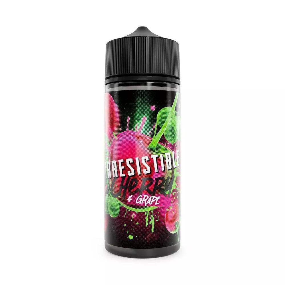 CHERRY & GRAPE 100ML SHORT FILL E-LIQUID BY IRRESISTIBLE CHERRY - Vapeslough