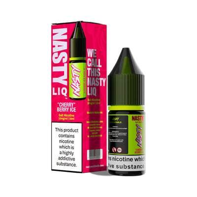 CHERRY BERRY ICE 10ML E LIQUID NICOTINE SALT BY NASTY LIQ - Vapeslough