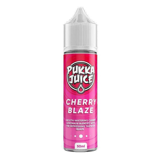 CHERRY BLAZE E-LIQUID SHORTFILL BY PUKKA JUICE - Vapeslough