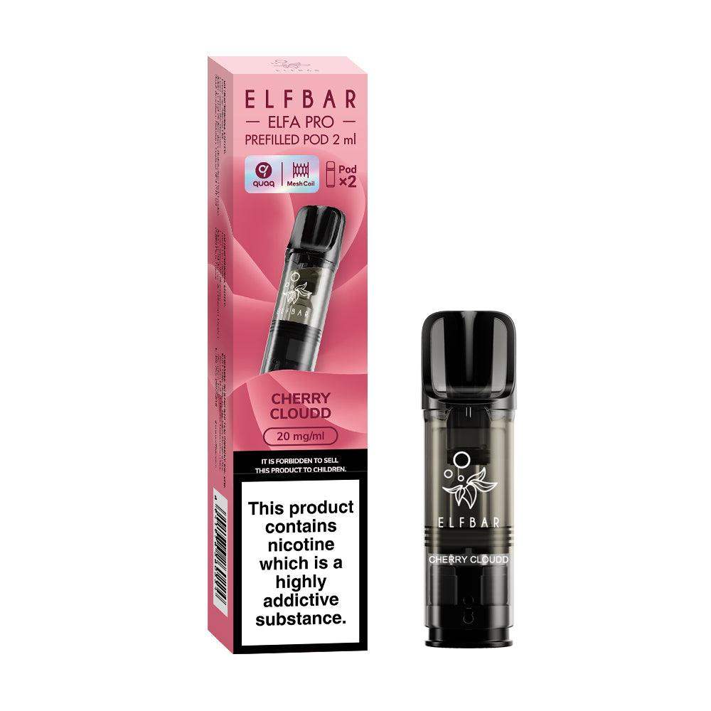 CHERRY CLOUDD ELF BAR ELFA PRO PODS (PACK OF 2) - Vapeslough