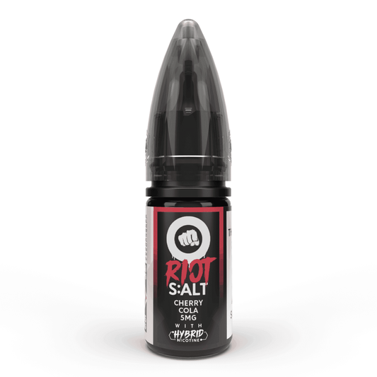 CHERRY COLA 10ML NIC SALT E-LIQUID - 5MG | 10MG | 20MG BY RIOT SQUAD - Vapeslough