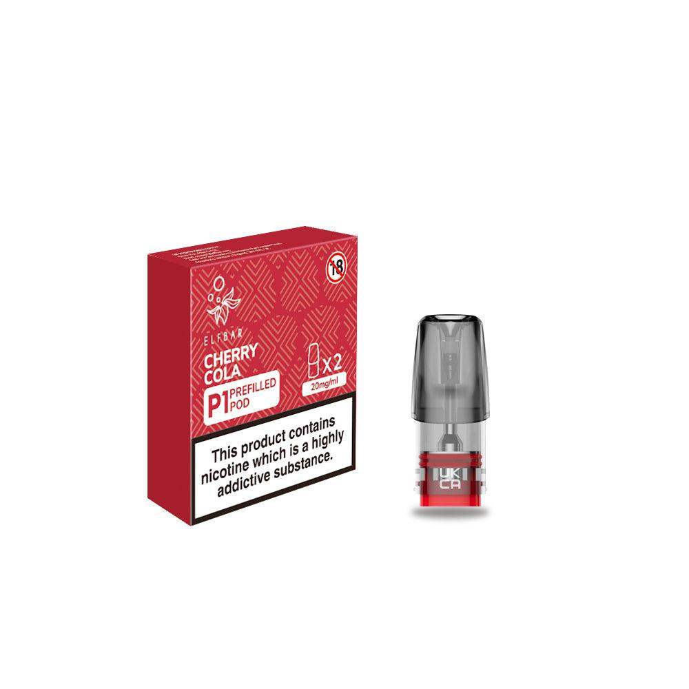 CHERRY COLA ELF BAR MATE P1 PODS (PACK OF 2) - Vapeslough