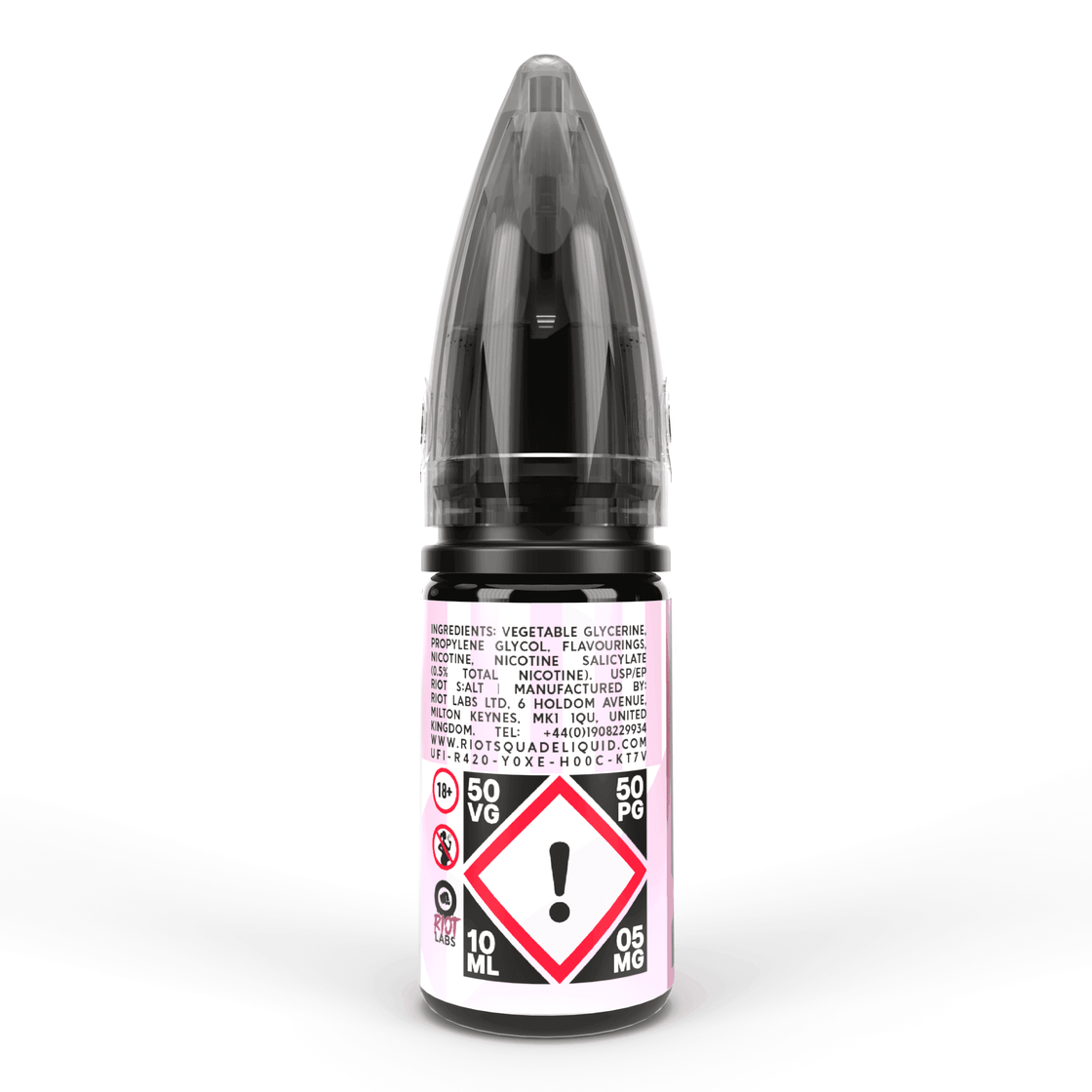 CHERRY FIZZLE 10ML NIC SALT E-LIQUID - 5MG | 10MG | 20MG BY RIOT SQUAD - Vapeslough