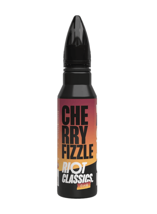 CHERRY FIZZLE - CLASSICS 50ML SHORT FILL E-LIQUID BY RIOT SQUAD - Vapeslough