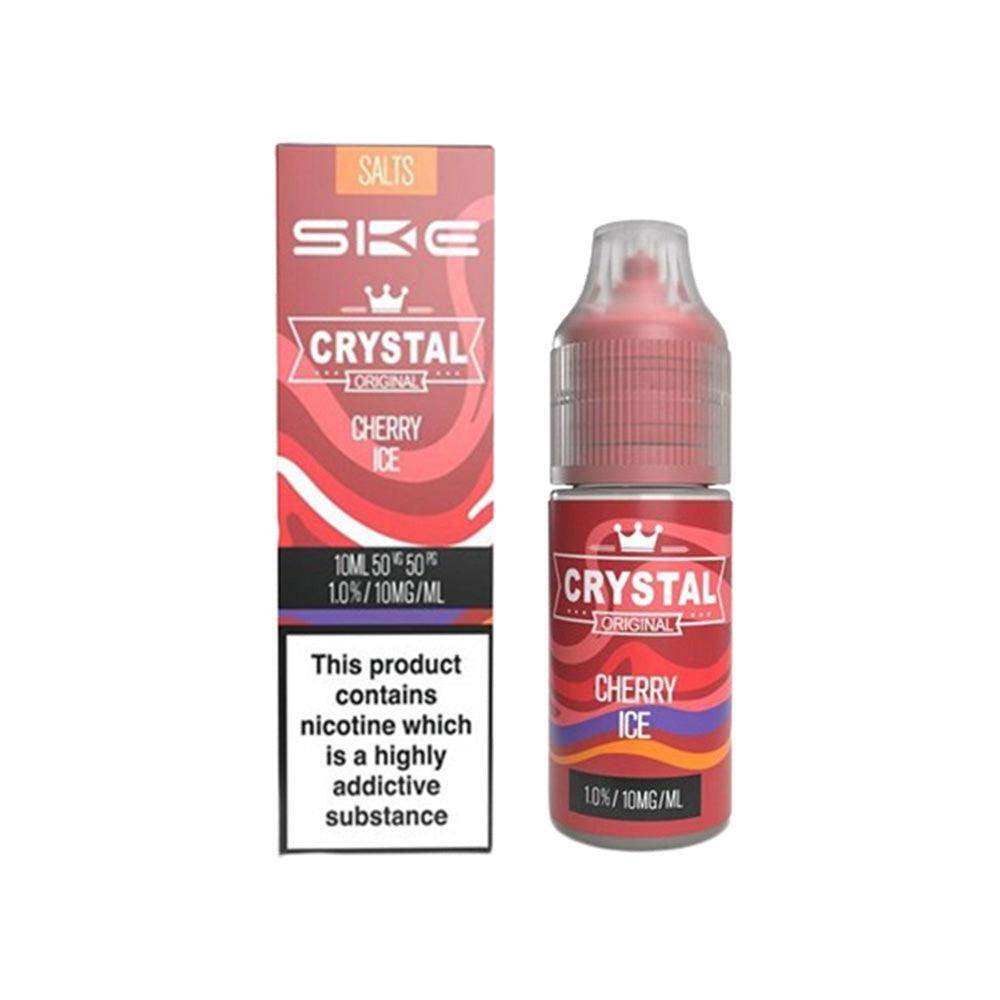 CHERRY ICE 10ML NIC SALT E-LIQUID BY SKE CRYSTAL ORIGINAL - Vapeslough