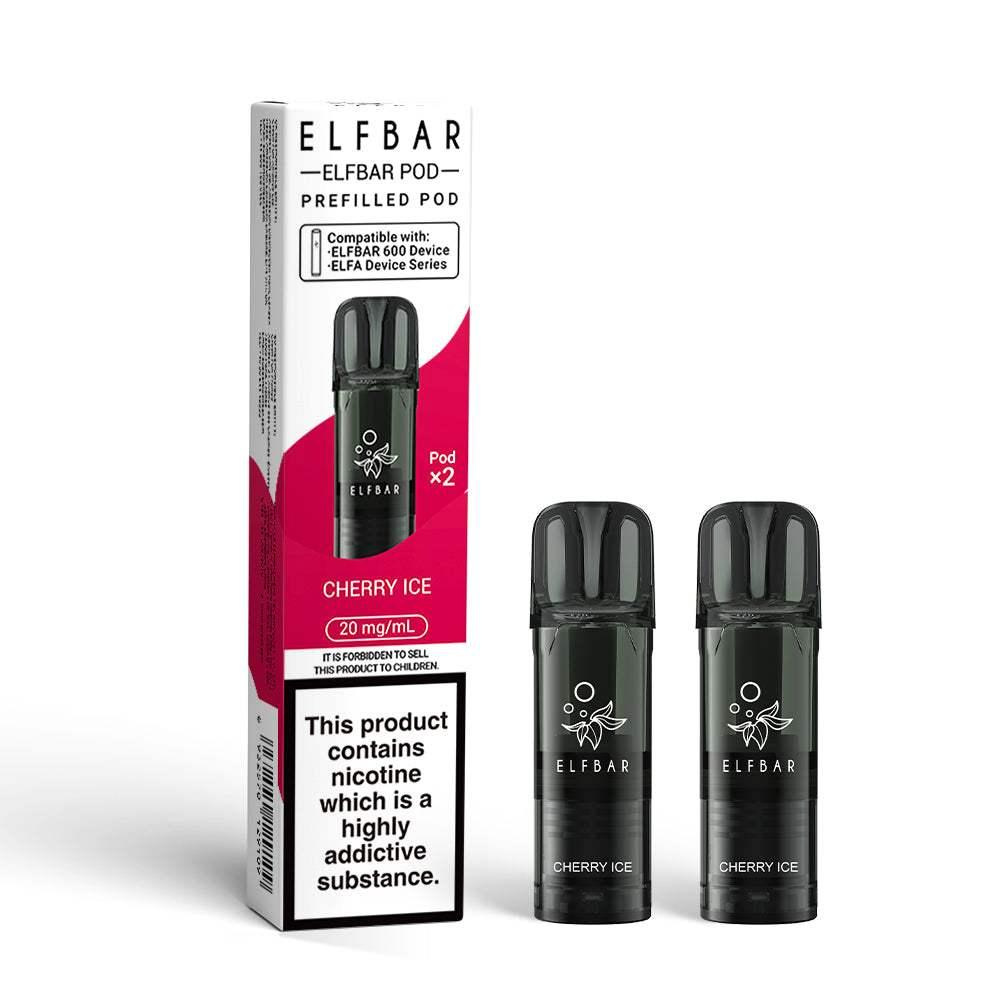 CHERRY ICE ELFBAR 600 PODS (PACK OF 2) - Vapeslough