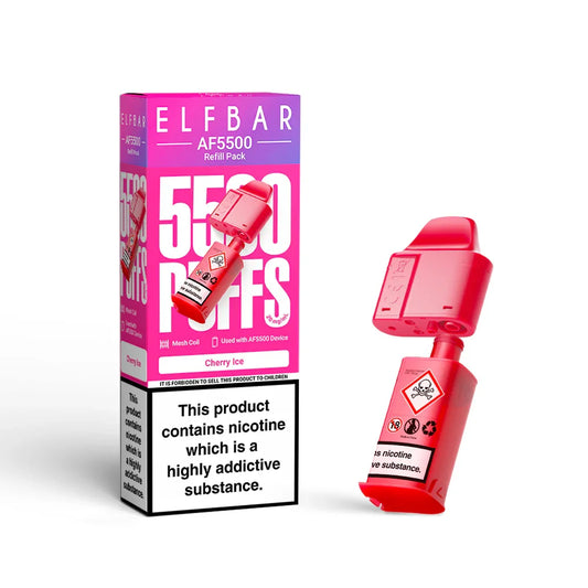Cherry Ice - ELFBAR AF55000 Pre-Filled Pod - Vapeslough