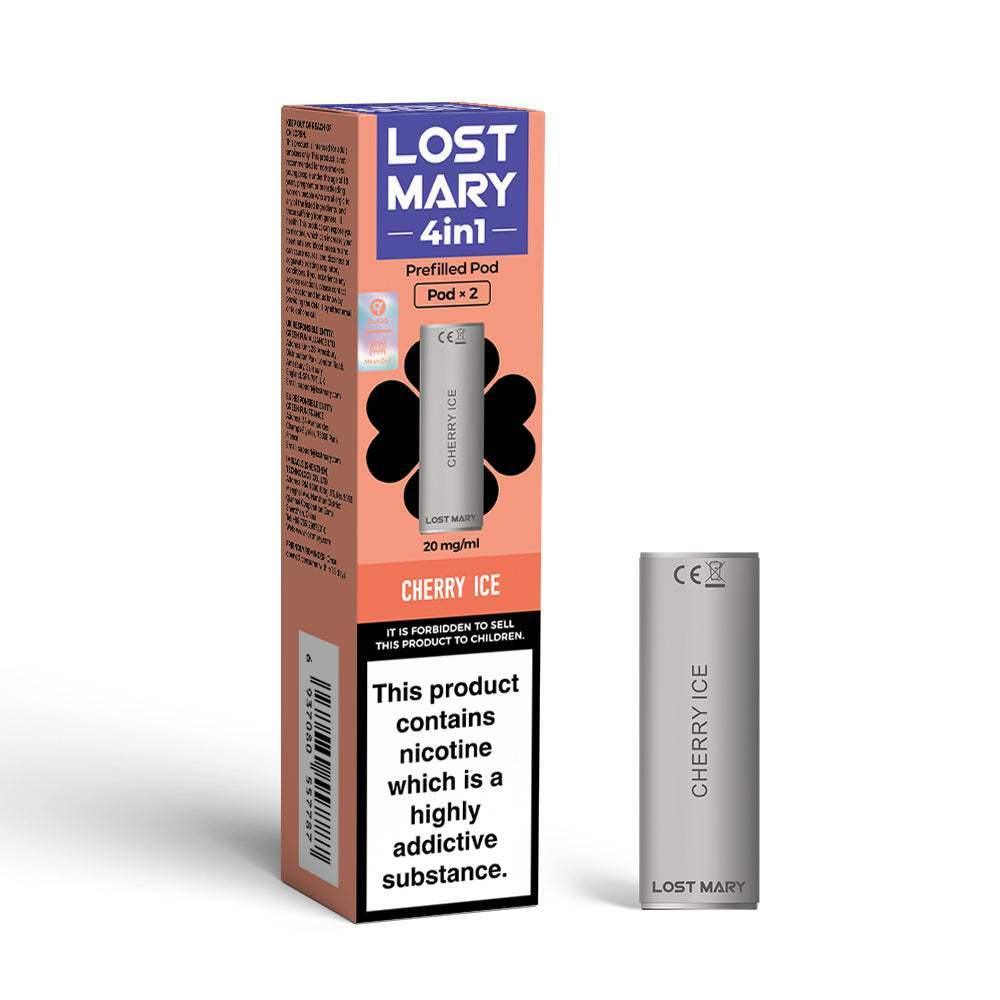 CHERRY ICE LOST MARY 4IN1 PODS - Vapeslough