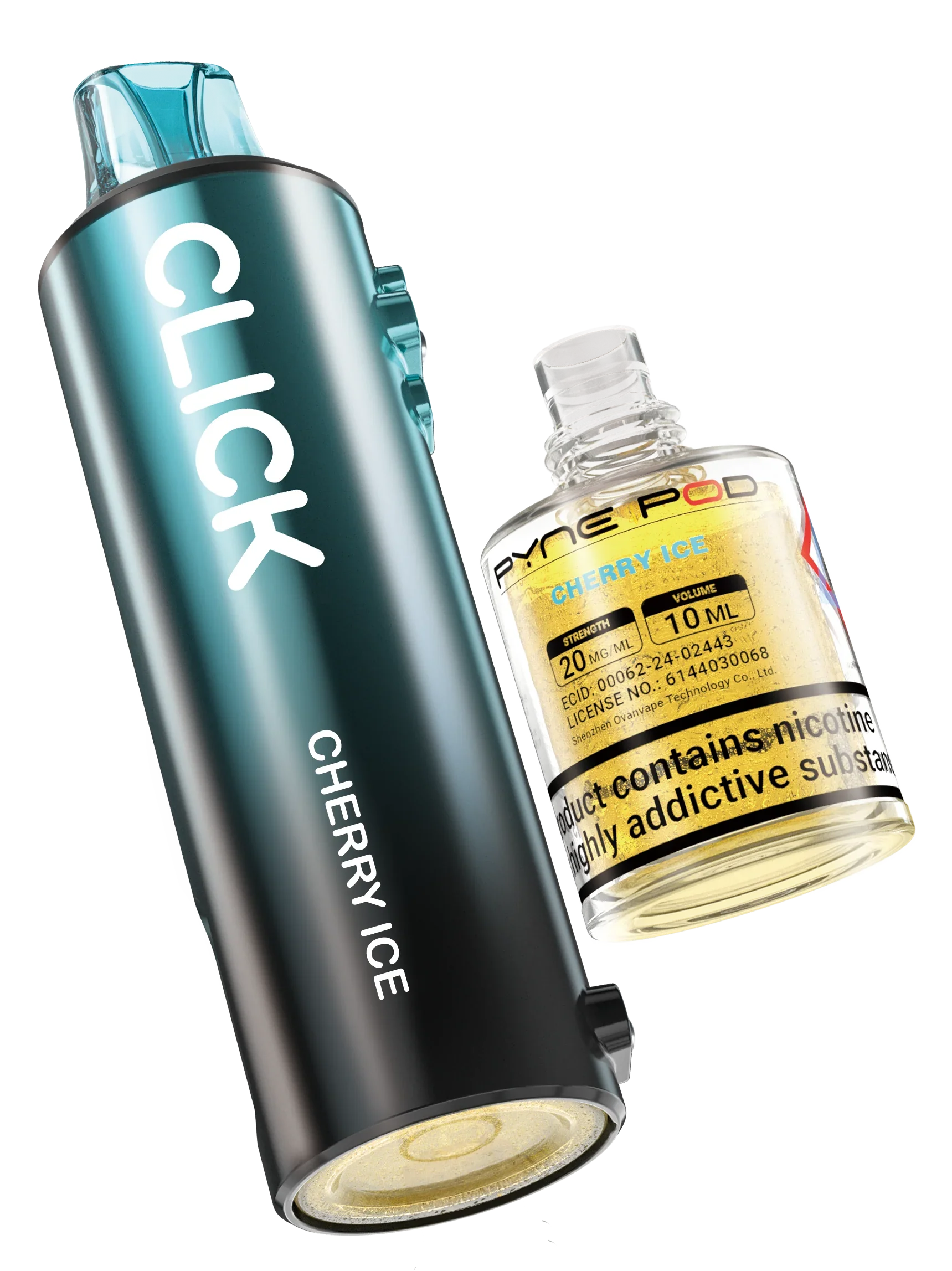 Cherry Ice - Pyne Pod Click Prefilled Pod + Refill Container - Vapeslough