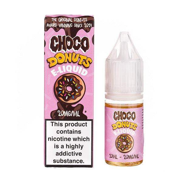 CHOCO DONUTS 10ML NIC SALT E-LIQUID BY DONUTS - Vapeslough