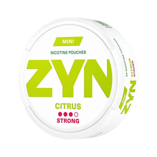 CITRUS MINI NICOTINE POUCH BY ZYN - Vapeslough