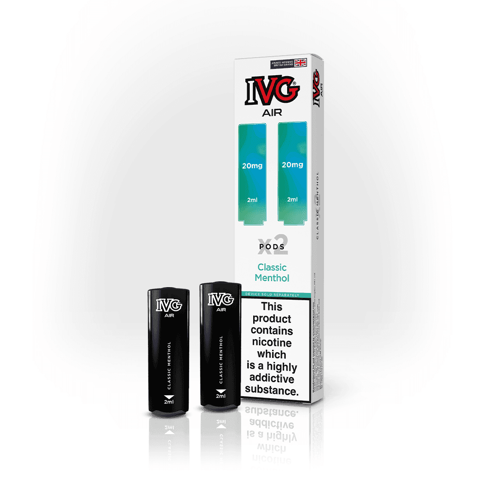 CLASSIC MENTHOL IVG AIR 4IN1 PODS - Vapeslough