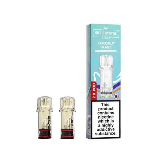 COCONUT BLAST SKE CRYSTAL PLUS PODS (PACK OF 2) - Vapeslough