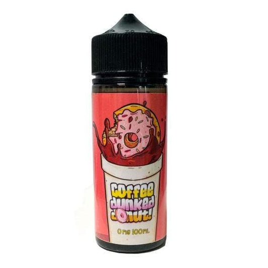 COFFEE DUNKED DONUT 100ML SHORT FILL E-LIQUID BY BEAR STATE VAPOR - Vapeslough