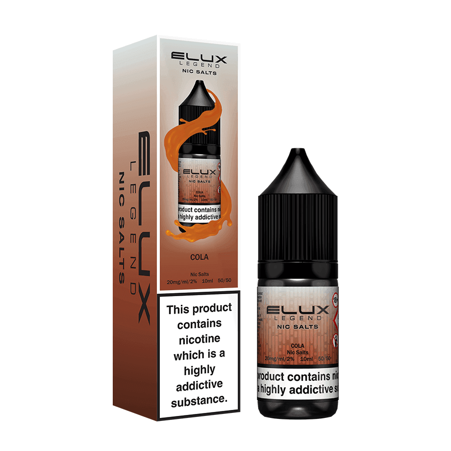 COLA 10ML NIC SALT BY ELUX LEGEND 10MG(1%) | 20MG(2%) - Vapeslough