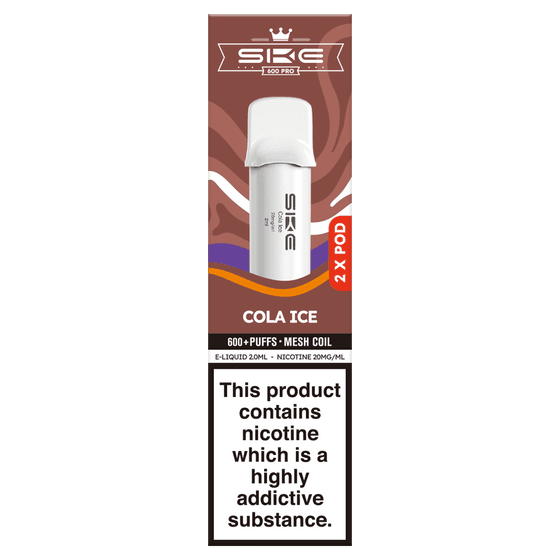 COLA ICE SKE 600 PRO PODS (PACK OF 2) - Vapeslough