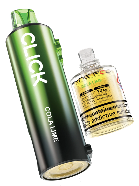 Cola Lime - Pyne Pod Click Prefilled Pod + Refill Container - Vapeslough
