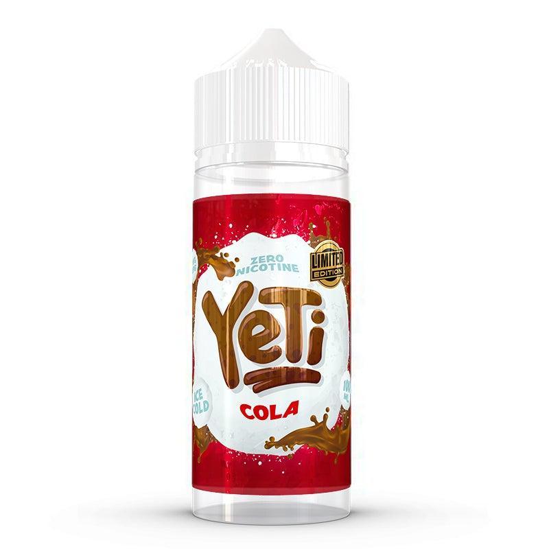 COLA LIMITED EDITION 100ML SHORT FILL BY YETI - Vapeslough