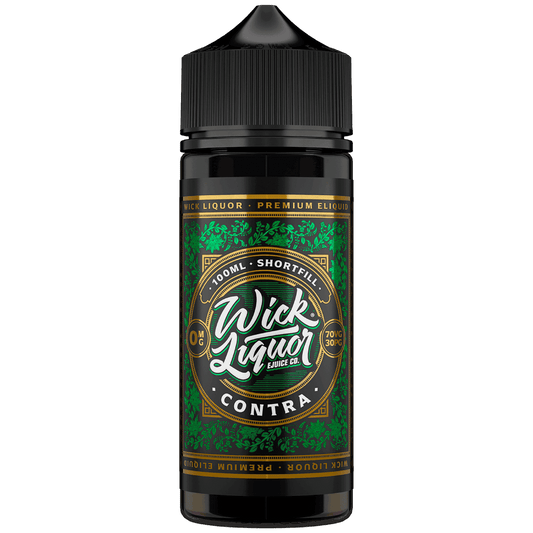 CONTRA 100ML SHORT FILL BY WICK LIQUOR - Vapeslough