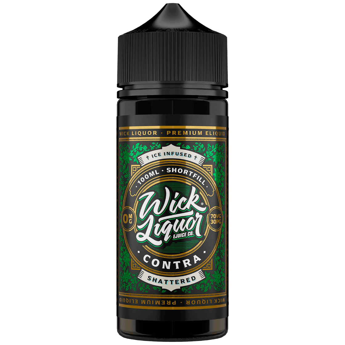 CONTRA SHATTERED 100ML SHORT FILL BY WICK LIQUOR - Vapeslough