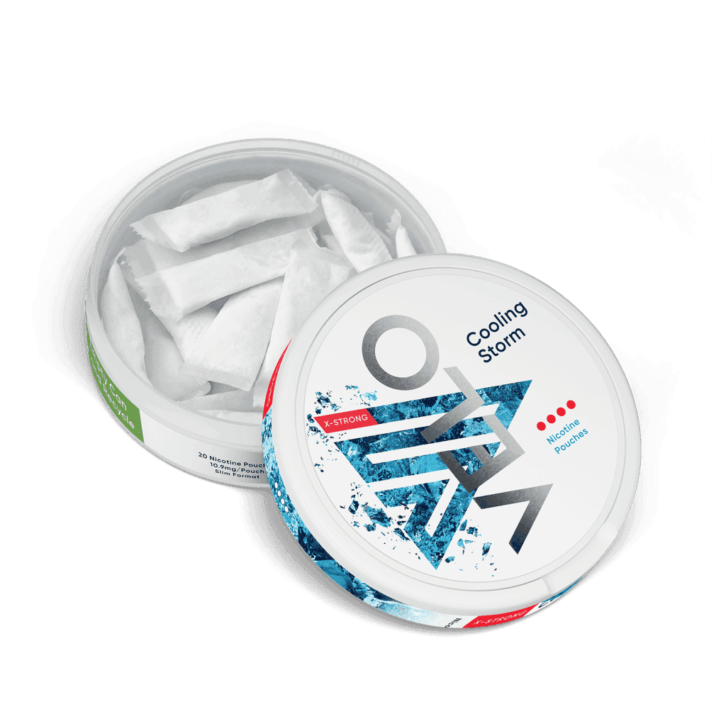 COOLING STORM NICOTINE POUCHES BY VELO - Vapeslough