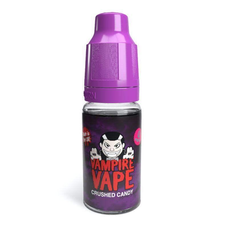CRUSHED CANDY 10ML E-LIQUID BY VAMPIRE VAPE - 3MG|6MG|12MG - Vapeslough