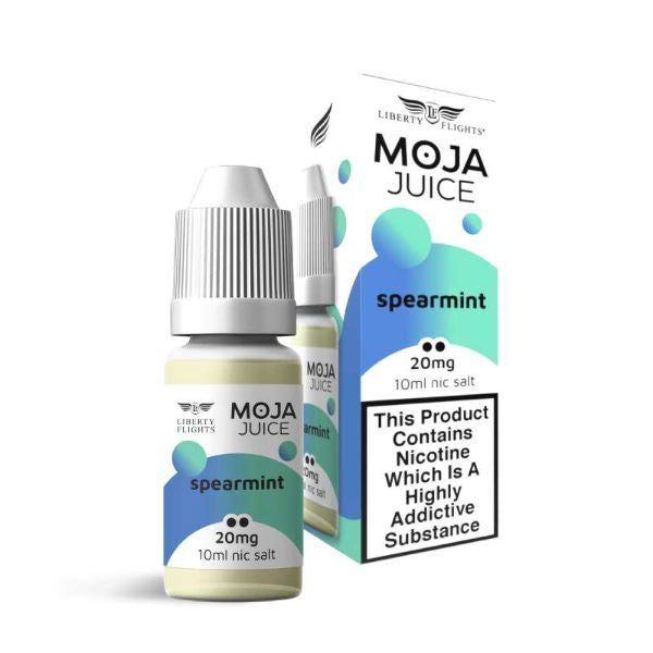 SPEARMINT - 10ML NIC SALT BY MOJA JUICE 10MG(1%) | 20MG(2%)