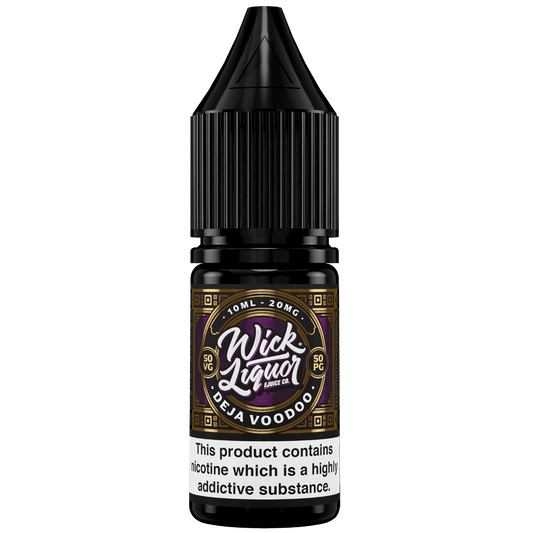 DEJA VOODOO 10ML NIC SALT BY WICK LIQUOR - 10MG | 20MG - Vapeslough