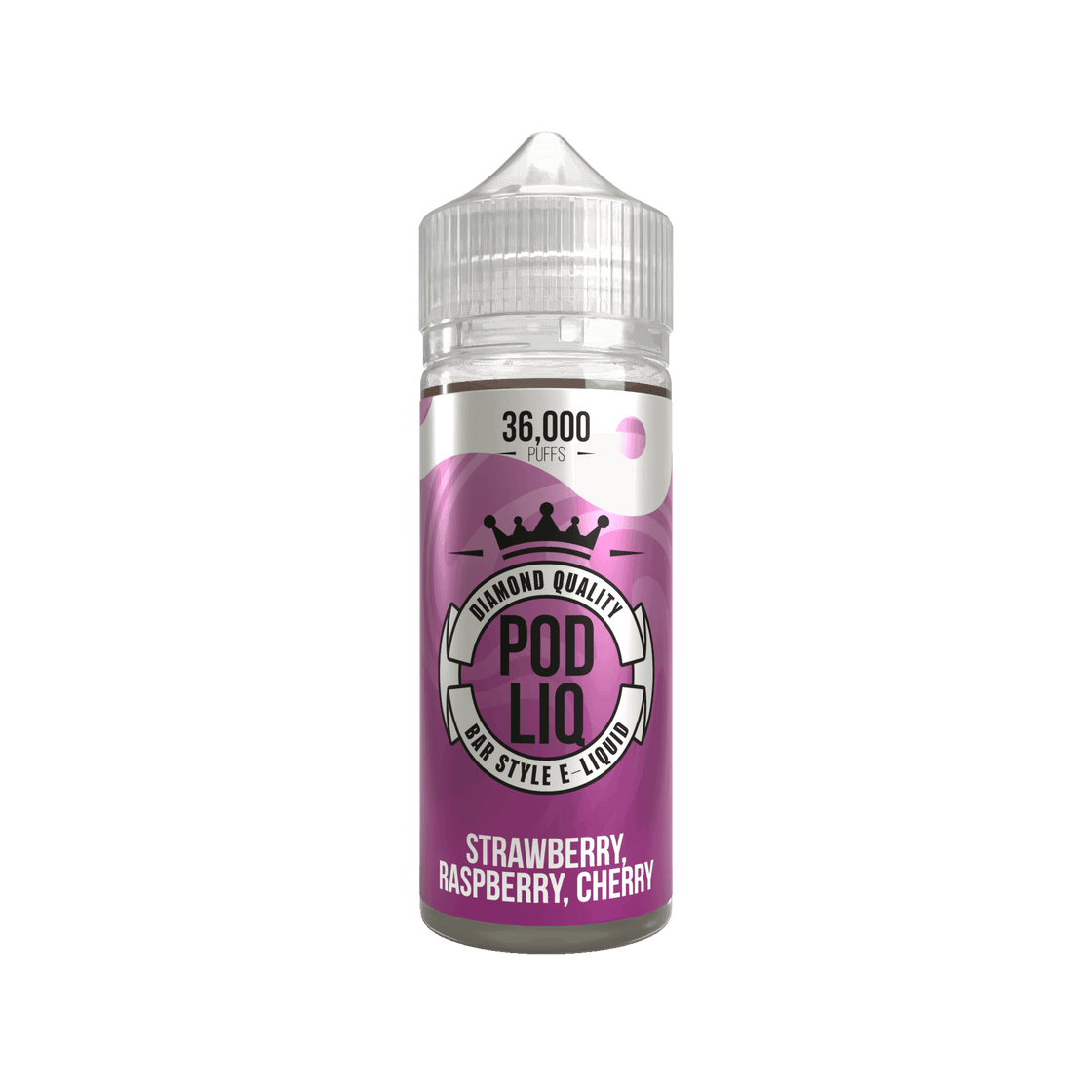 DIAMOND EDTN - STRAWBERRY RASPBERRY & CHERRY 100ML SHORT FILL E-LIQUID 50/50 BY RIOT SQUAD - Vapeslough