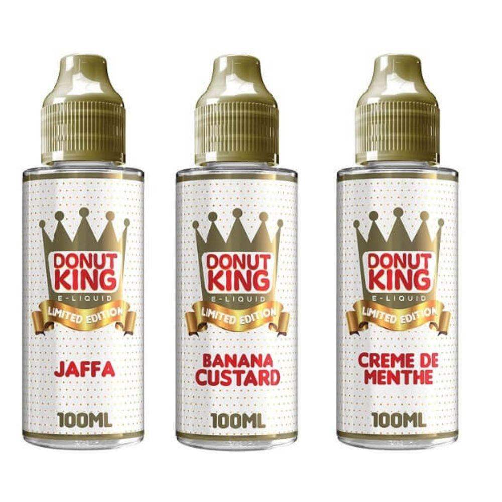 DONUT KING LIMITED EDITION 100ML SHORT FILLS E-LIQUID - Vapeslough