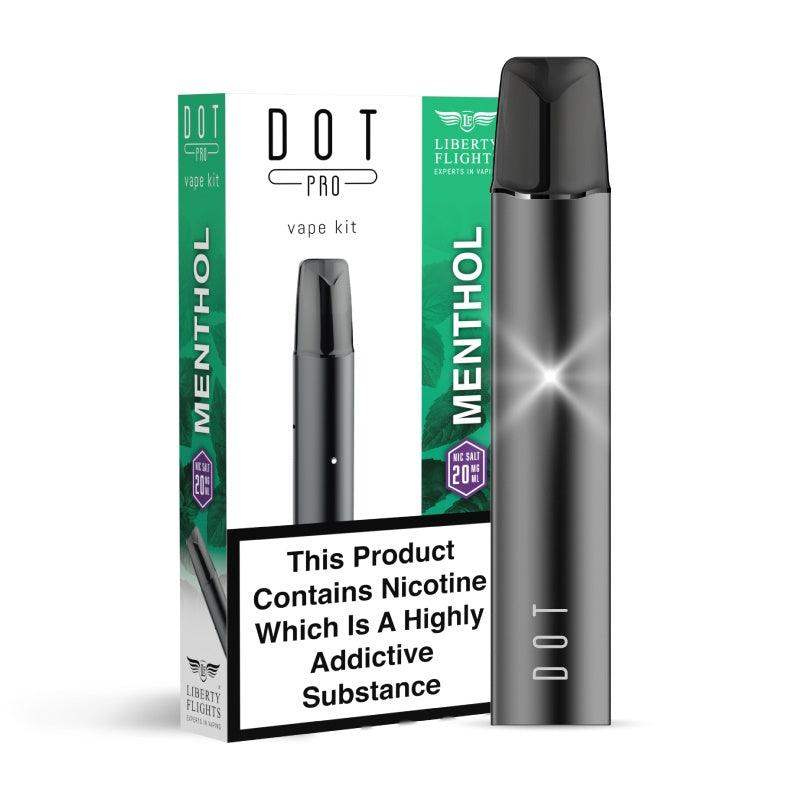 DOT PRO VAPE KIT MENTHOL - 20MG - LIBERTY FLIGHTS - Vapeslough