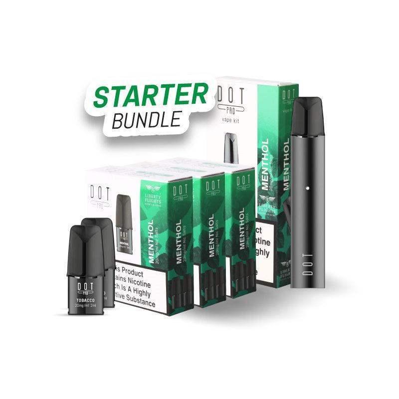 DOT PRO VAPE KIT MENTHOL - 20MG - LIBERTY FLIGHTS Vapeslough DOT PRO VAPE KIT MENTHOL - 20MG - LIBERTY FLIGHTS Vapeslough