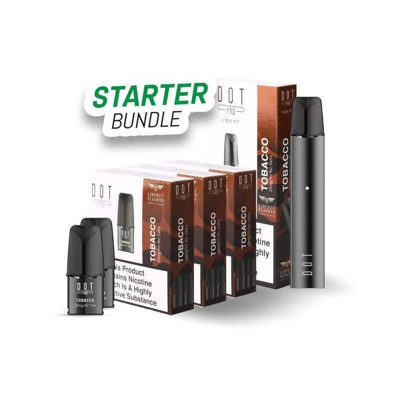 DOT PRO VAPE KIT TOBACCO - 20MG - LIBERTY FLIGHTS Vapeslough DOT PRO VAPE KIT TOBACCO - 20MG - LIBERTY FLIGHTS Vapeslough