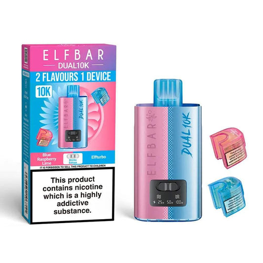 DRINKS EDITION - ELF BAR DUAL 10K PRE-FILLED VAPE KIT - 20MG(2%) - Vapeslough