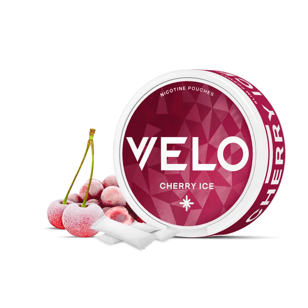 CHERRY ICE NICOTINE POUCHES BY VELO