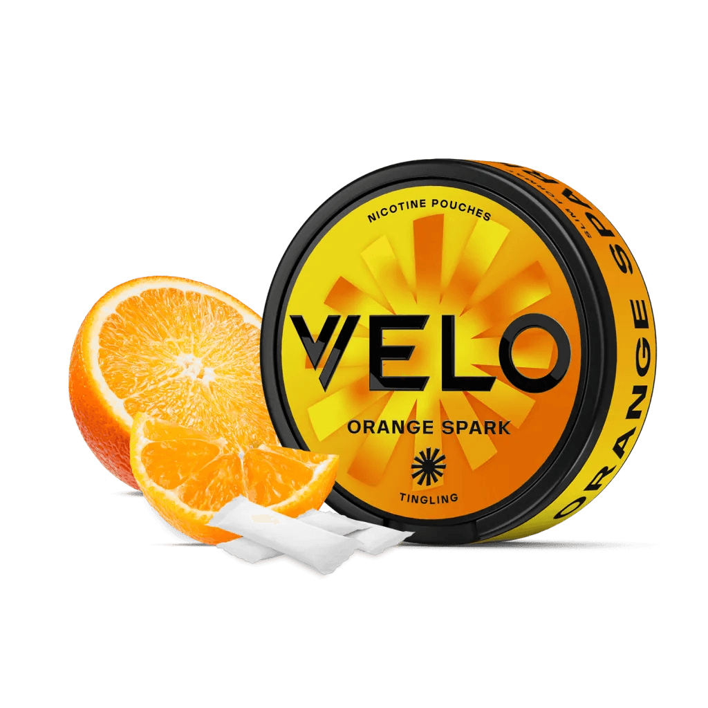 ORANGE SPARK NICOTINE POUCHES BY VELO