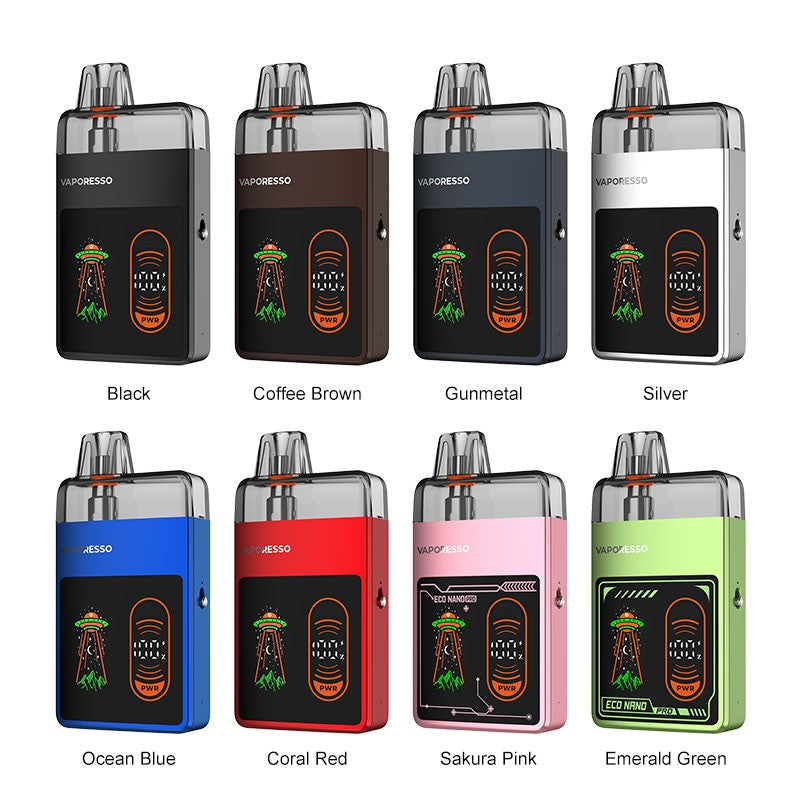 VAPORESSO ECO NANO PRO POD SYSTEM KIT - 1000MAH