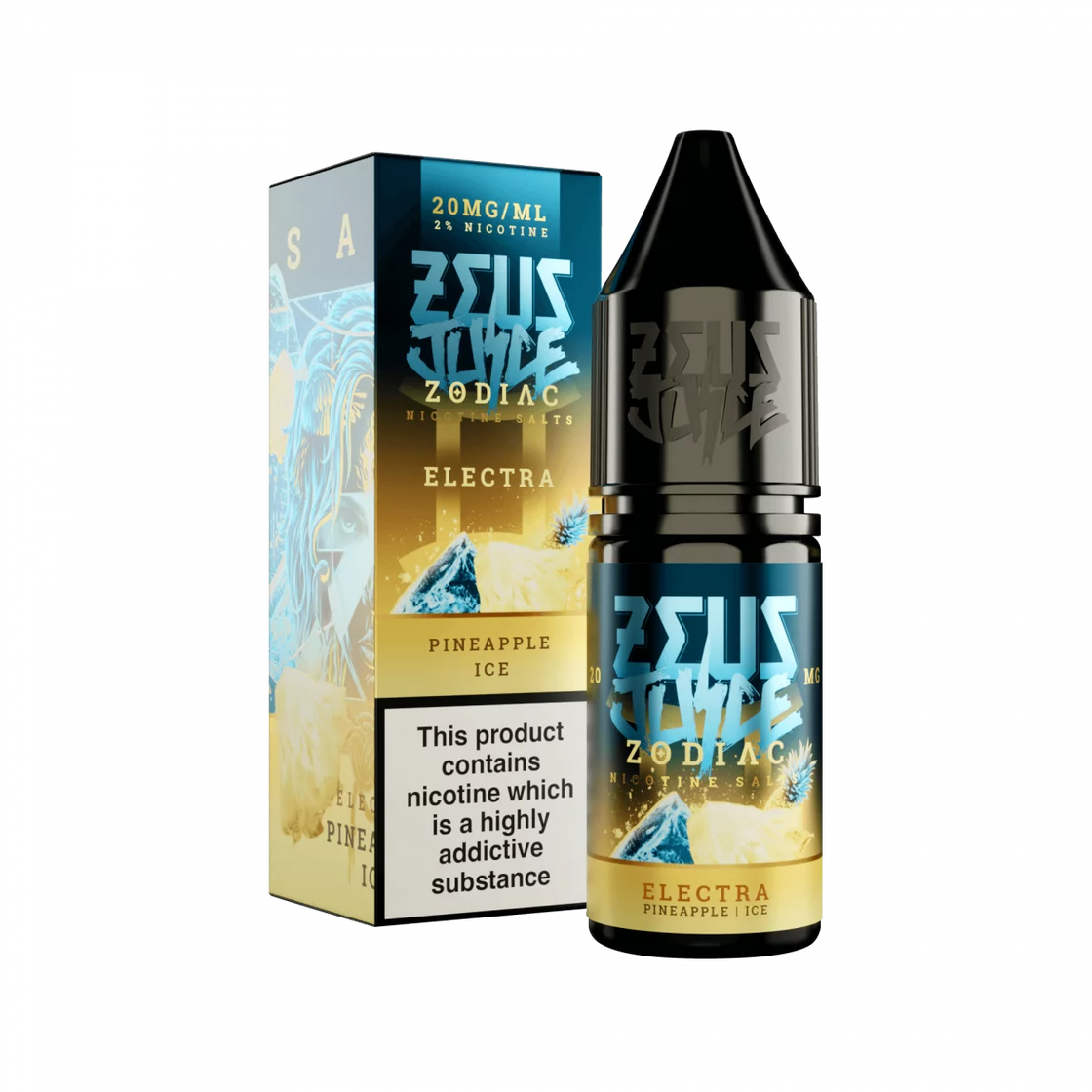 ELECTRA 10ML E LIQUID NICOTINE SALT BY ZEUS JUICE