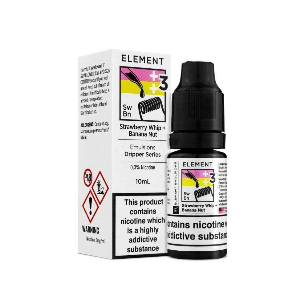 ELEMENT E-LIQUID 10ML - 3MG - Vapeslough