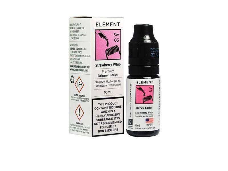 ELEMENT E-LIQUID 10ML - 3MG - Vapeslough