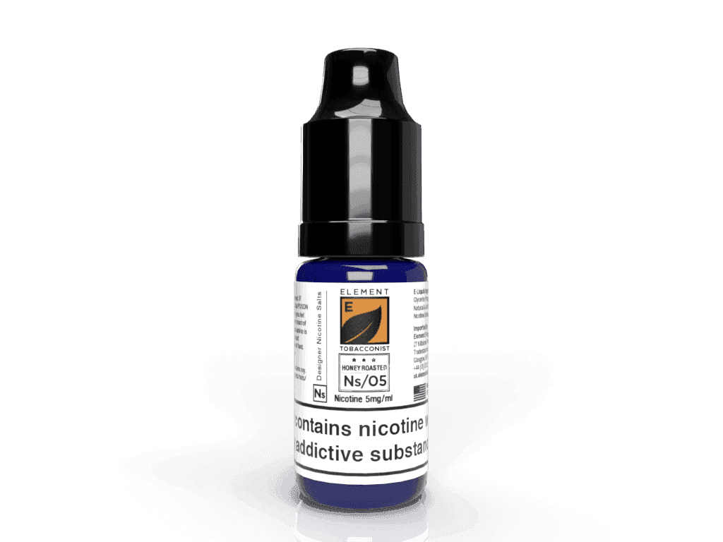 ELEMENT E-LIQUID 10ML NIC SALT - 5MG|10MG|20MG - 3 X £10.00 - Vapeslough