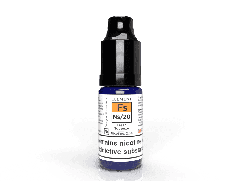 ELEMENT E-LIQUID 10ML NIC SALT - 5MG|10MG|20MG - 3 X £10.00 - Vapeslough