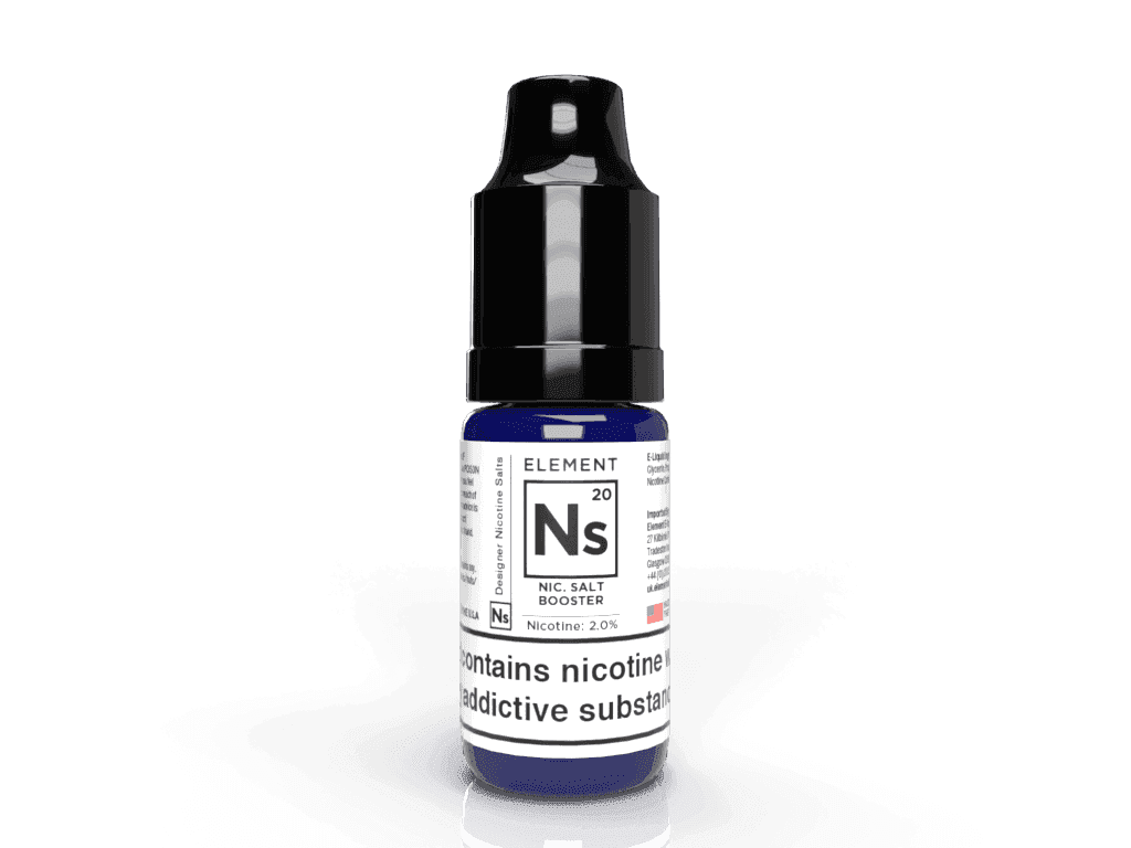 ELEMENT E-LIQUID 10ML NIC SALT - 5MG|10MG|20MG - 3 X £10.00 - Vapeslough