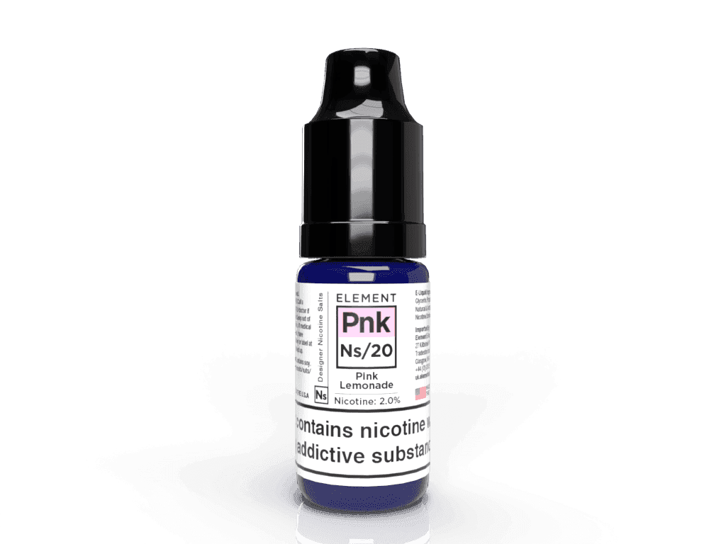 ELEMENT E-LIQUID 10ML NIC SALT - 5MG|10MG|20MG - 3 X £10.00 - Vapeslough